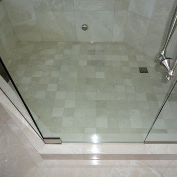 Sarasota Marble master shower