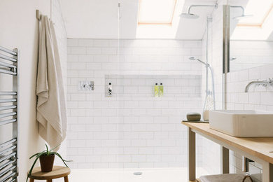 Inspiration for a scandinavian bathroom in Other.