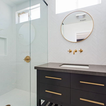 Scandinavian delight, bathroom remodel in Burbank, CA