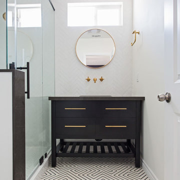 Scandinavian delight, bathroom remodel in Burbank, CA