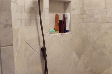 Elegant bathroom photo in Other