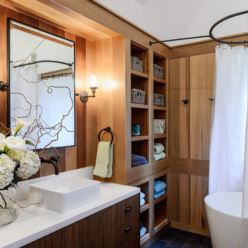 Sea Ranch Cedar Master Bath