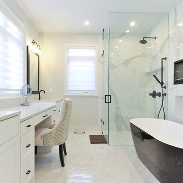 Seamless Shower Bathroom - Plano