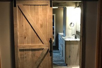 Bathroom - rustic bathroom idea in Other