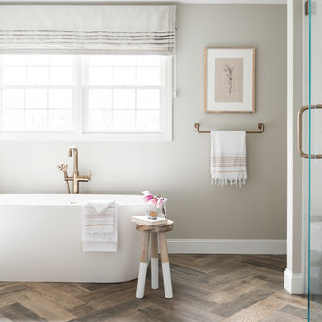 Serene and Tranquil Master Bathroom