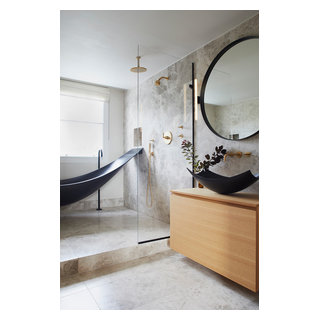 Serene master suite - Contemporary - Bathroom - London - by Studio ...