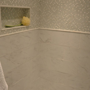 Example of a transitional bathroom design in DC Metro
