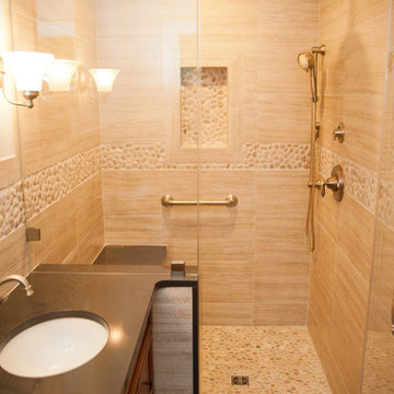 Seta Porcelain & Pebble Series with Design Build Pros of NJ