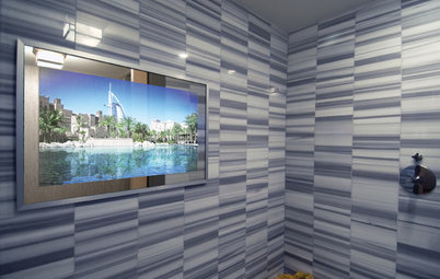 Show Off Your TV: Electronics are Here to Stay.  Why Hide Them?