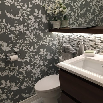 Shades of Gray Guest Bathroom