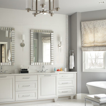 Shades of Gray Master Bath