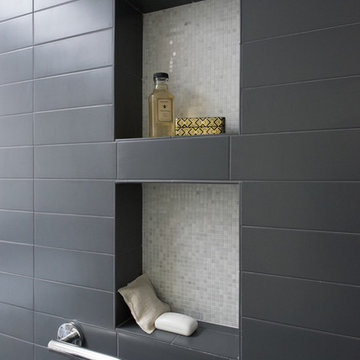 Shades of Gray Primary Suite & Hall Bath