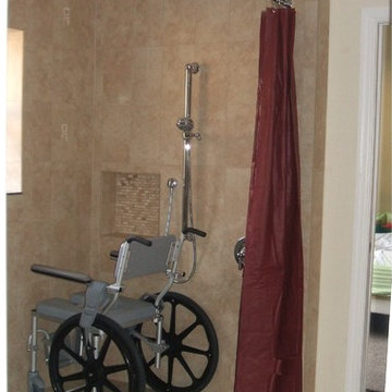 Shared Accessible Bathroom - Shower AFTER