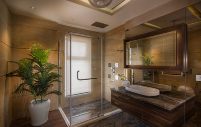 8 Stylish Ways to Separate Your Wet Shower Area