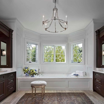 Shingle Style Master Bathroom