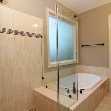 Shower and Tub for the Master Suite