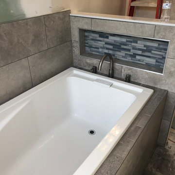 Shower and tub remodel