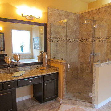 Shower and Vanity