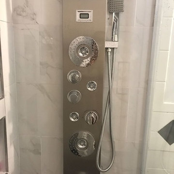 Shower - converted from bathtub space