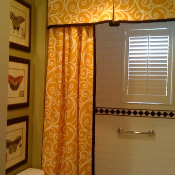 Shower Curtain and Valance