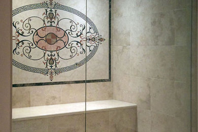 トロントにあるモダンスタイルのおしゃれな浴室の写真