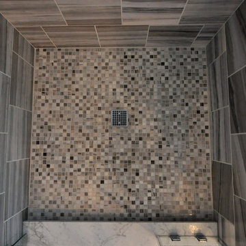 Shower Mosaic Floor Tile