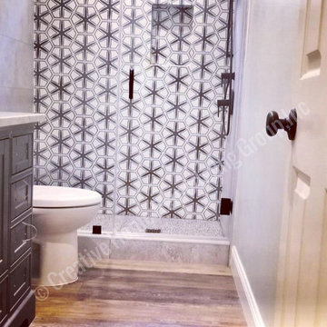 Shower Remodeling With B&W Tile