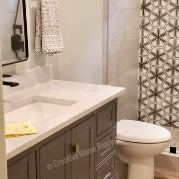 Shower Remodeling With B&W Tile