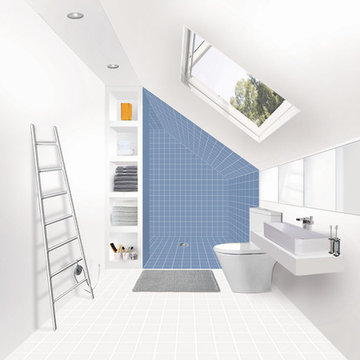 Shower room concept drawing