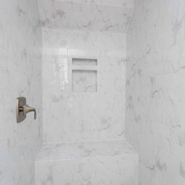 Shower with Built-in Seat