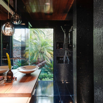 Shower with nature