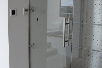 Design ideas for a contemporary bathroom in Christchurch.