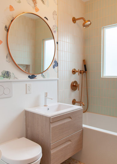 Scandinavian Bathroom by New Generation Home Improvements