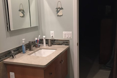 Simple and Clean Small Master Bathroom - Nice!