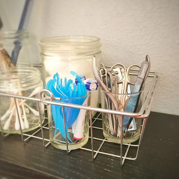 Simple Bathroom Organizing Tip