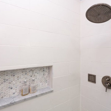 Simple Bathroom Renovation with Walk-in Shower