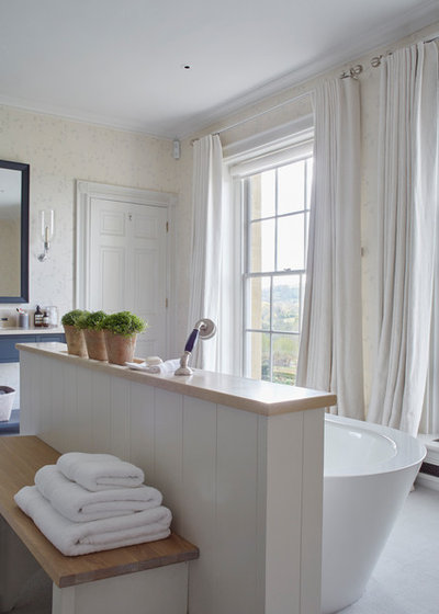 Traditional Bathroom by Sims Hilditch