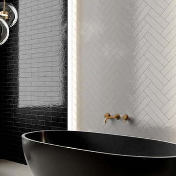 Skyline White 60x250