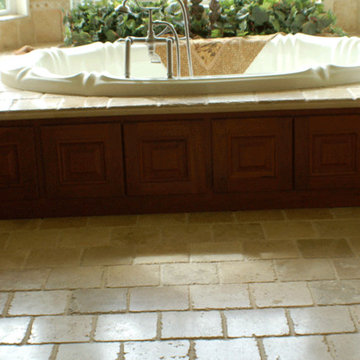 Slate Tile in Bathroom