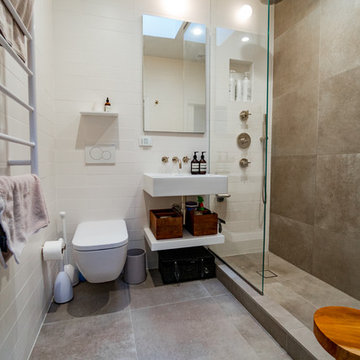 Sleek Hoboken Spa Bathroom