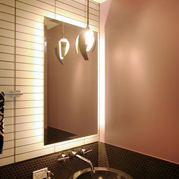 Sleek, Modern Bathroom Remodel in East Side Condo