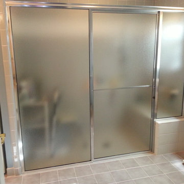 Sliding shower doors Frameless and Framed