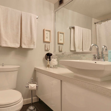 Small and White - Main Bathroom