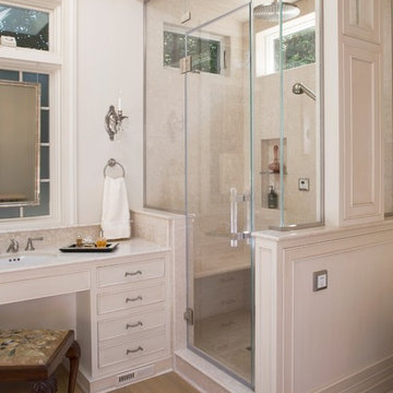 Small Master Bath in Chevy Chase