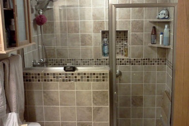 Elegant bathroom photo in Other