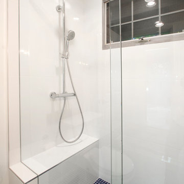 Small Modern Bathroom in Studio City