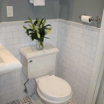 Small Pass-Through Marble Bath