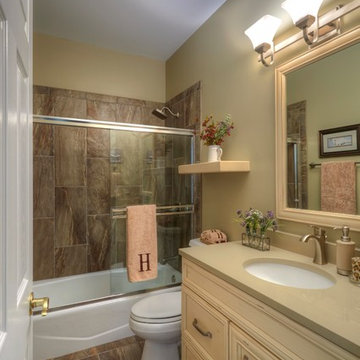 Small Transitional Bath in Riverwoods