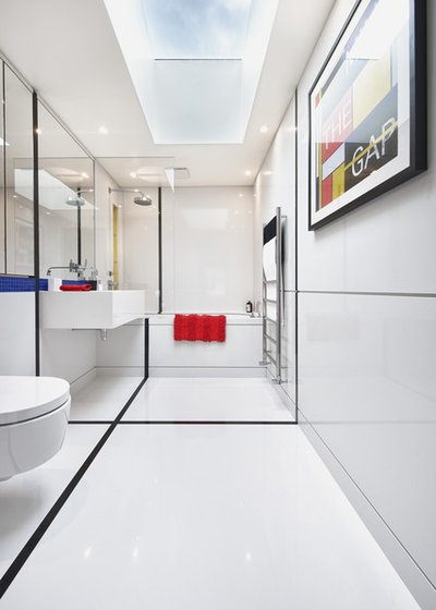 Contemporáneo Cuarto de baño by Suzy Harris Designs