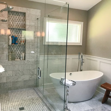 Smyrna Atlanta Spa-inspired Master bathroom